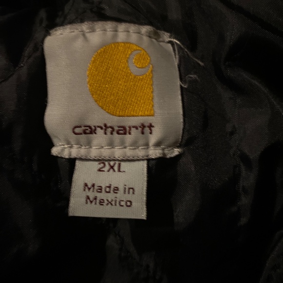 Men’s Carharrt Work Jacket 2XL, dark brown, heavy duty - Picture 4 of 4